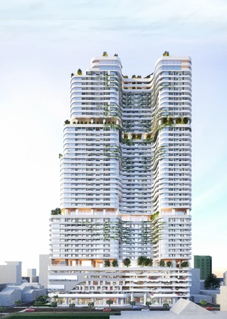 Le Conde BKK1 Phnom Penh Front View