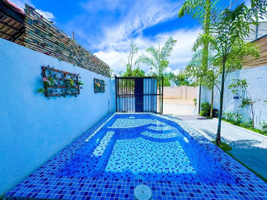 Private 3-Story House for Rent in Kampot with Pool