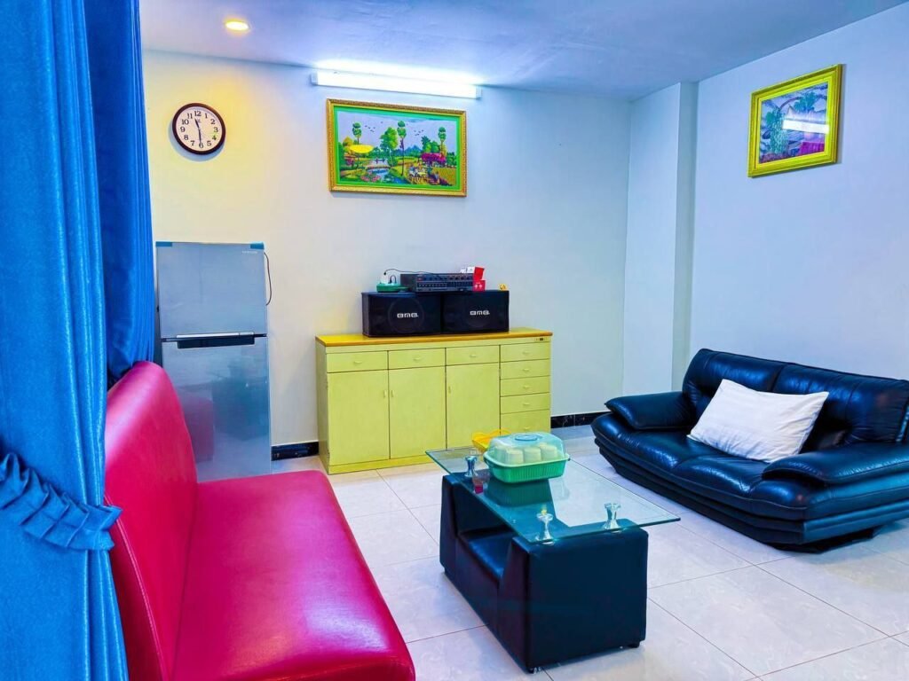 Private 3-Story House for Rent in Kampot with Pool