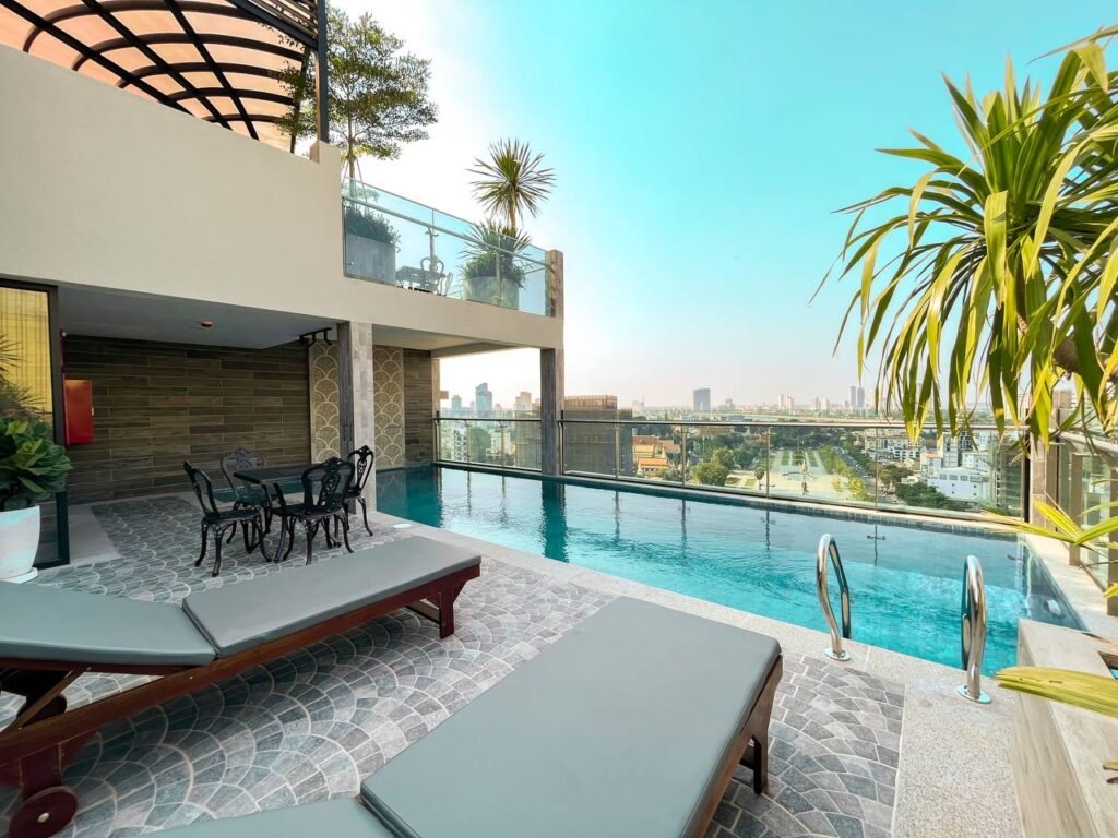 Western Style Apartment For Rent Near Aeon 1 Mall, Phnom Penh